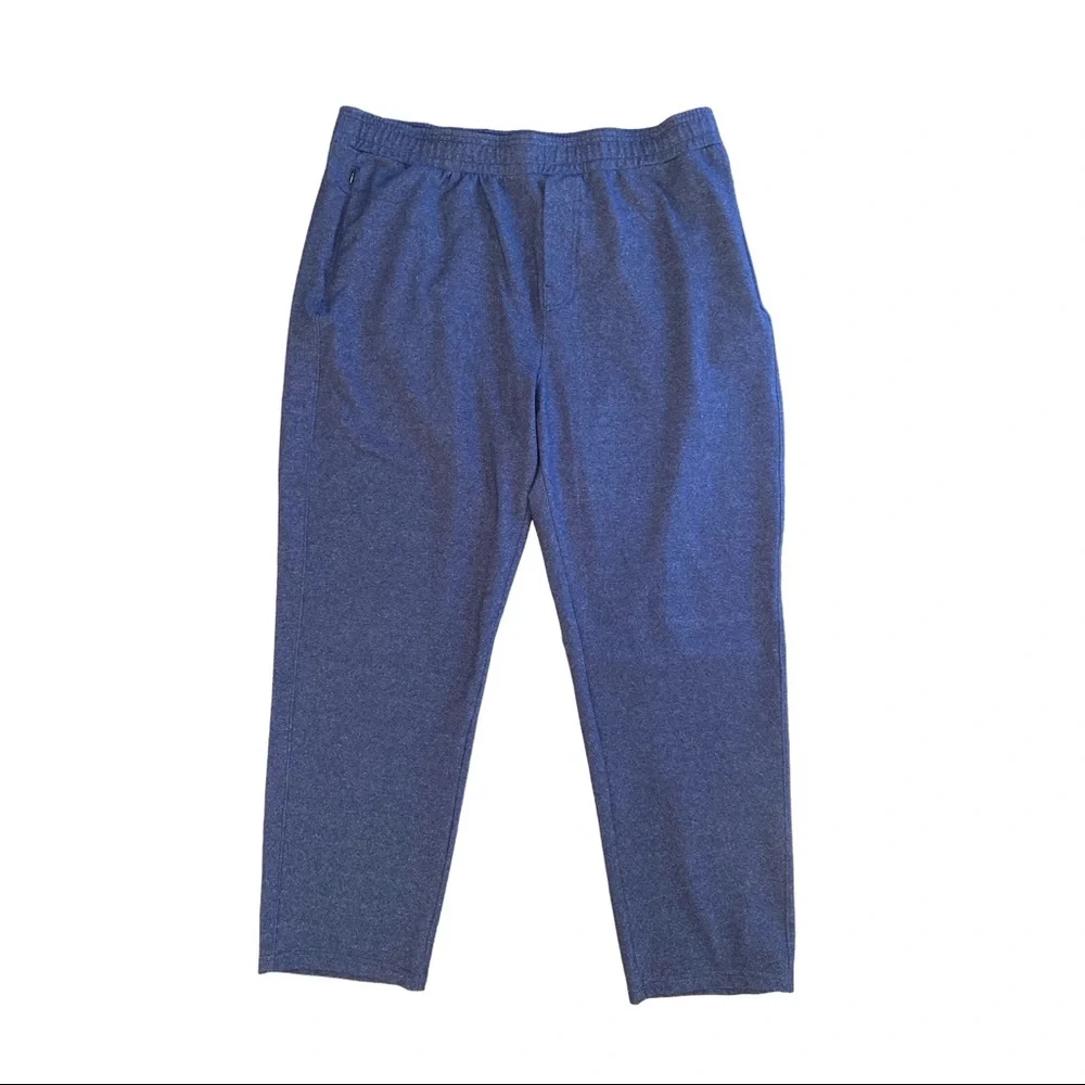 Public Rec All Day Everyday Pant Heather Navy Blue Mens Size 42 30 inseam Jogger
